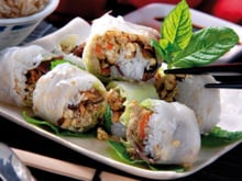 Rouleaux de printemps au shitaké