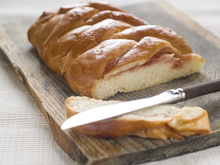 Brioche à la confiture