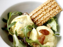 Glace au roquefort maison