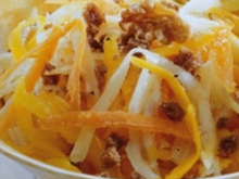 Salade de légumes d'automne au gruyère AOC