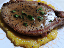 Côtelette à la moutarde