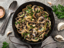 Salade de champignons de Paris