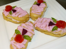 Éclairs au jambon