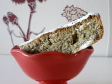 Moelleux aux noisettes et liqueur de miel (ou de rhum)