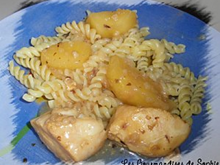 Poulet savoureux au bon goût de pommes! 