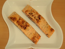 Saumon canadien au sirop d'érable et sésame