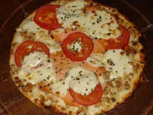 Pizza au saumon et Boursin