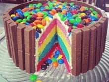 Rainbow Cake classique