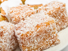 Carrés à la noix de coco