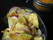 Salade de pomme de terre à l'indienne
