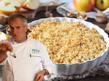 Chef Damien est formel : si votre crumble aux pommes ne croustille pas, c'est à cause de cette erreur