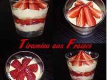 Tiramisu Fraise