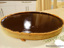 Tarte onctueuse au chocolat