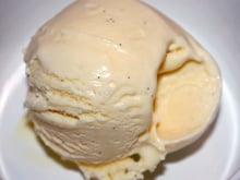 Crème glacée vanille à la sorbetière