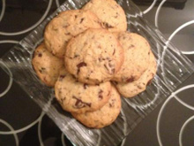 Cookies aux pépites de chocolat pâtissier de Carole