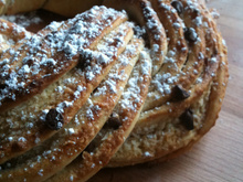 Kringle coco, cannelle et chocolat