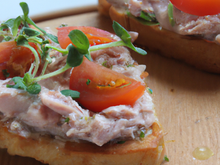 Tartines d'amour au thon