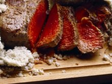 Côte de bœuf en croûte de sel