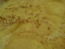 Tarte flambée pomme cannelle