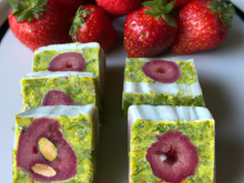 Calisson pistache - fraise
