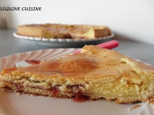 Gâteau basque aux fraises