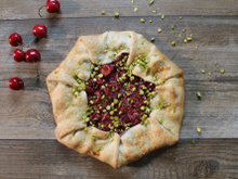 Tarte rustique express aux cerises