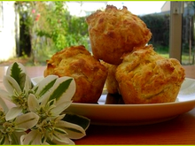 Muffins aux pommes tout moelleux