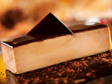 Terrine de foie gras glacée au chocolat
