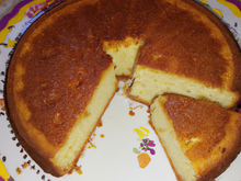 Cake à la Fourme d'Ambert facile