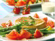 Steak de thon juste poêlé