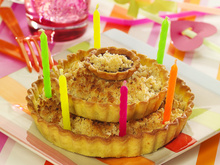 Tartelette au chocolat façon crumble