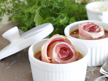 Ramequins au jambon