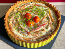 Tarte aux crabes de palétuviers