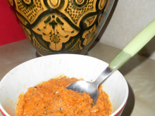 Purée de carottes, recette lybienne