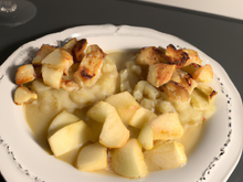 Champerloises aux pommes et au cantal