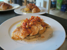 Grondin perlon et sa compotée du sud