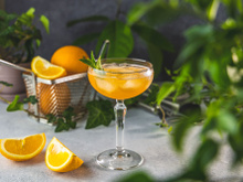Punch au muscadet et orange