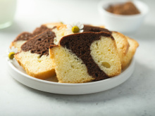 Gâteau marbré facile