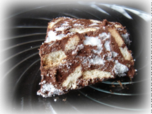 Gâteau au chocolat et à la noix de coco maison