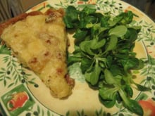 La tourte à la raclette