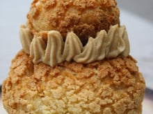 Religieuse croustillante et pralinée