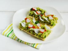 Toastinettes guacamole et Petits Coraya