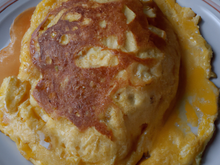 Omelette au Comté et au Miel
