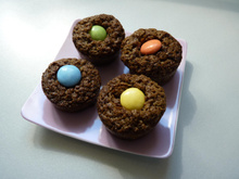 Minis cakes aux Smarties