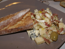 Salade d'endives bien garnies