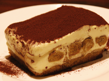 Tiramisu sans mascarpone