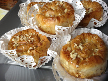 Baklawa Rolls aux noisettes (Mhancha)