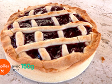 Tarte à la ricotta et confiture de griottes (Crostata con Ricotta e visciole)