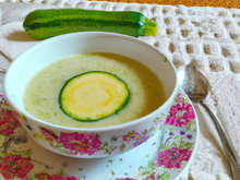 Potage à la courgette