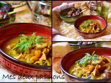 Rognons blancs K'dra (aux oignons et pois chiches)